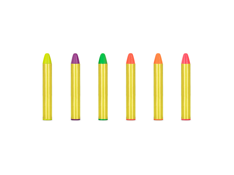 Face Paint Crayons (1pkt / 6pc)