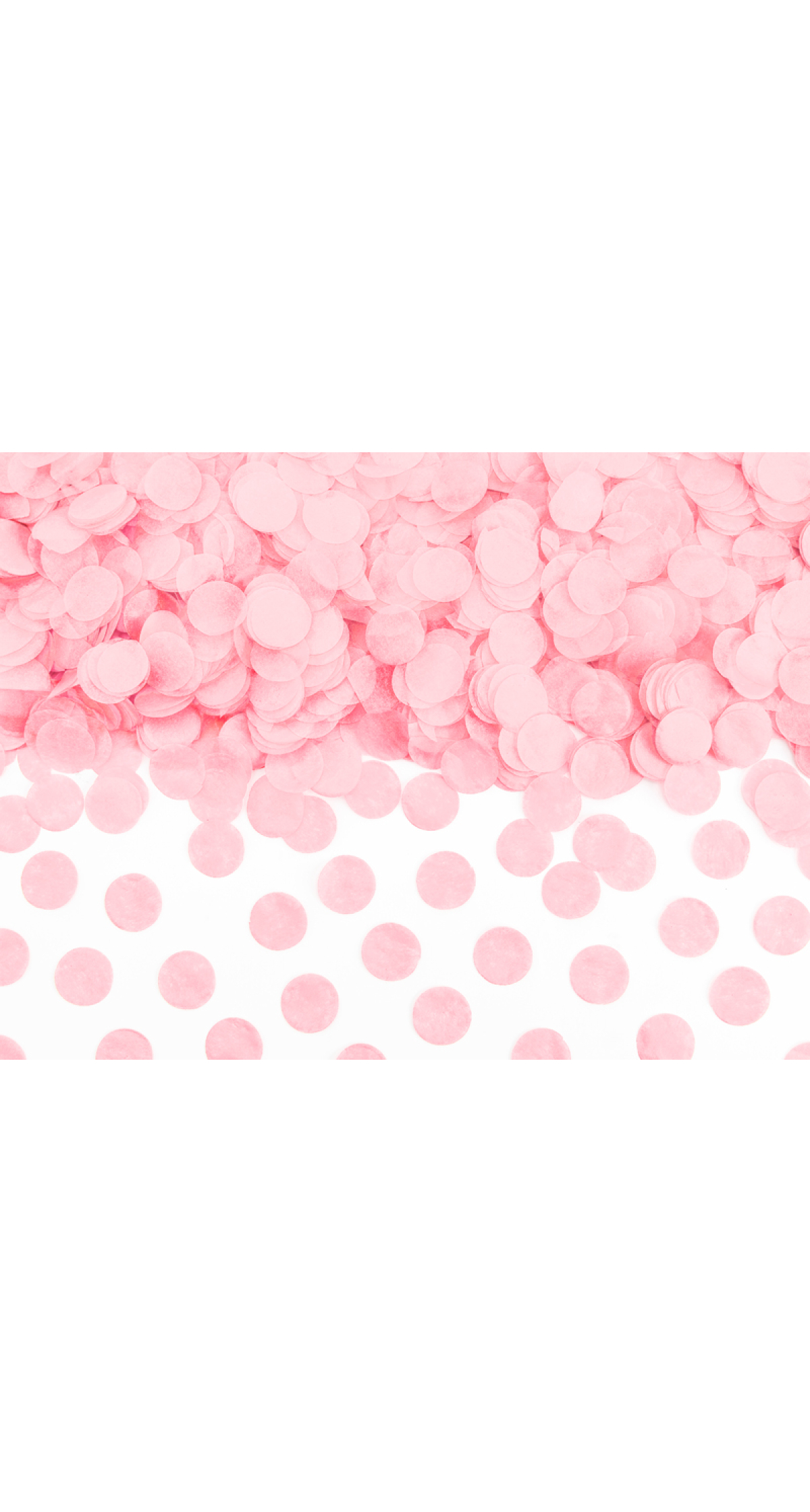 Confetti Circles, Light Pink, 15G