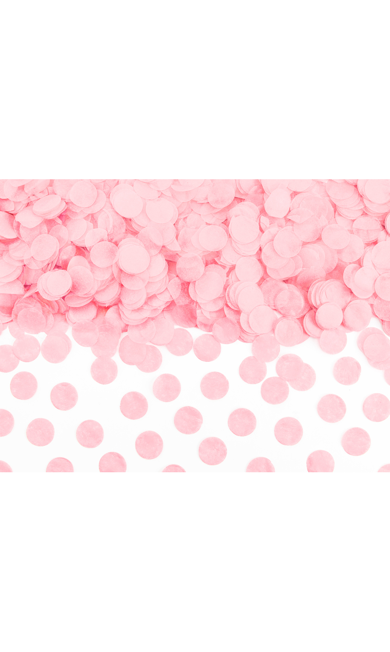 Confetti Circles, Light Pink, 15G