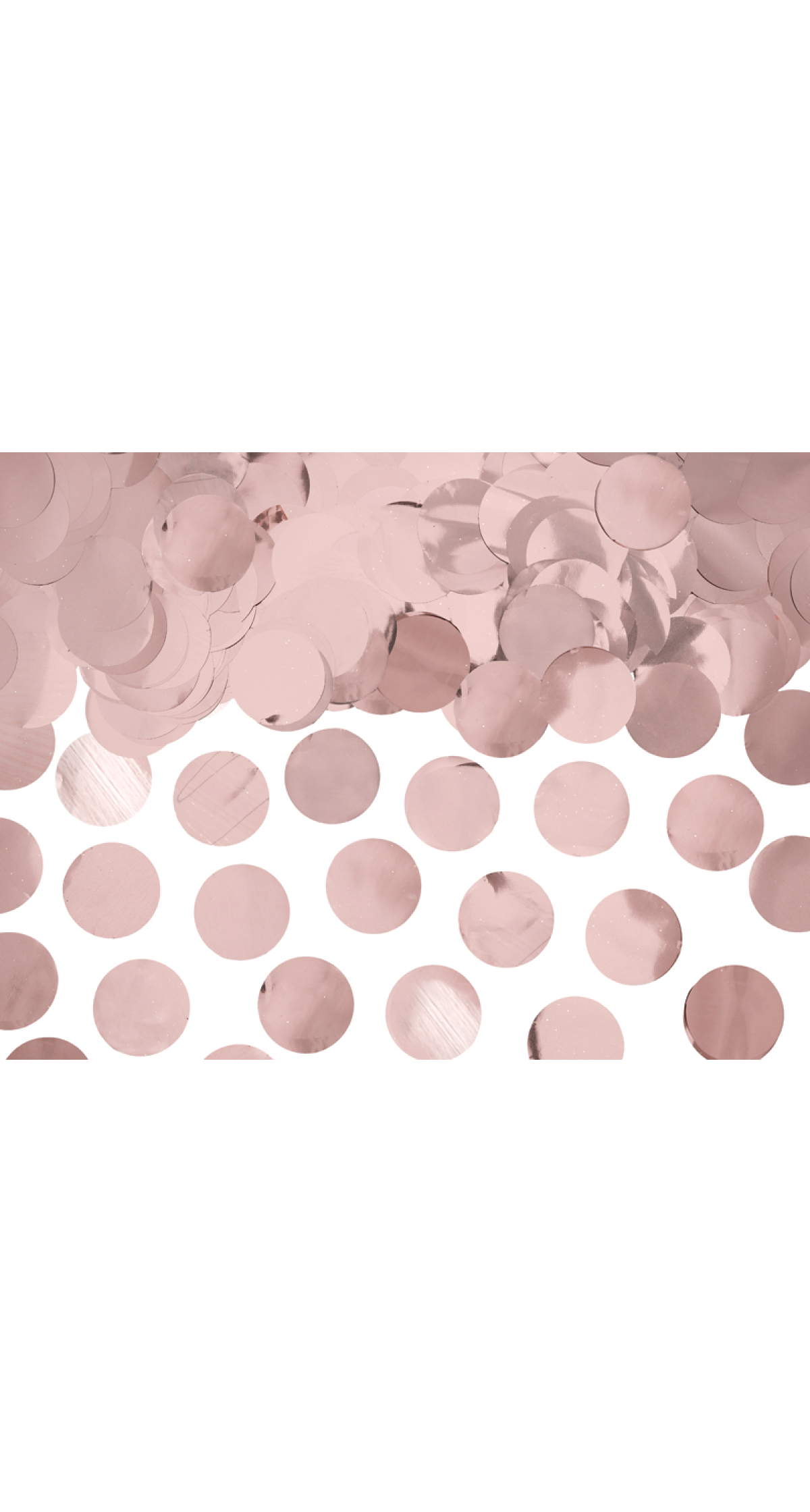 Confetti Circles, Rose Gold, 15g