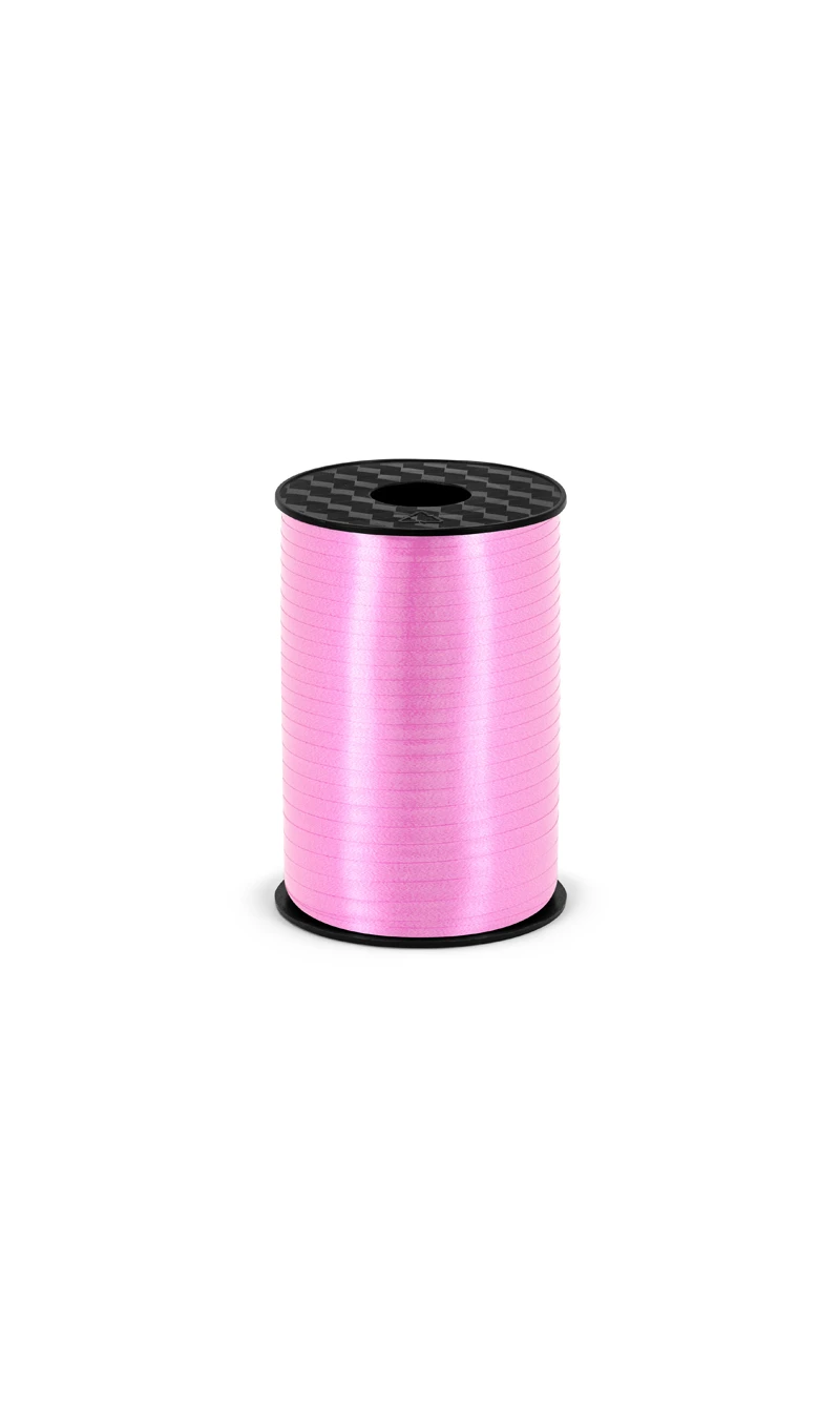 Plastic Ribbon, Light Pink, 5mm/225M