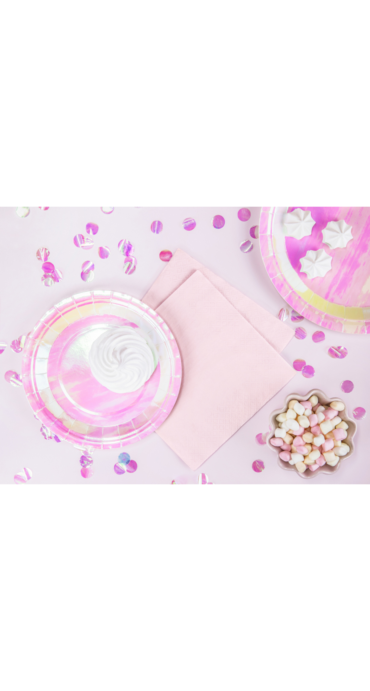 Napkins, 3 Layers, Light Powder Pink, 33x33cm (1pkt / 20pc)