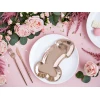 Plates Same Penis Forever, Rose Gold, 26.5x15.5cm (1pkt / 6pc)