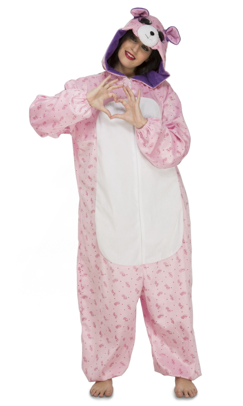 Cool Big Eyes Cudly Bear - Adult Size Medium / Large