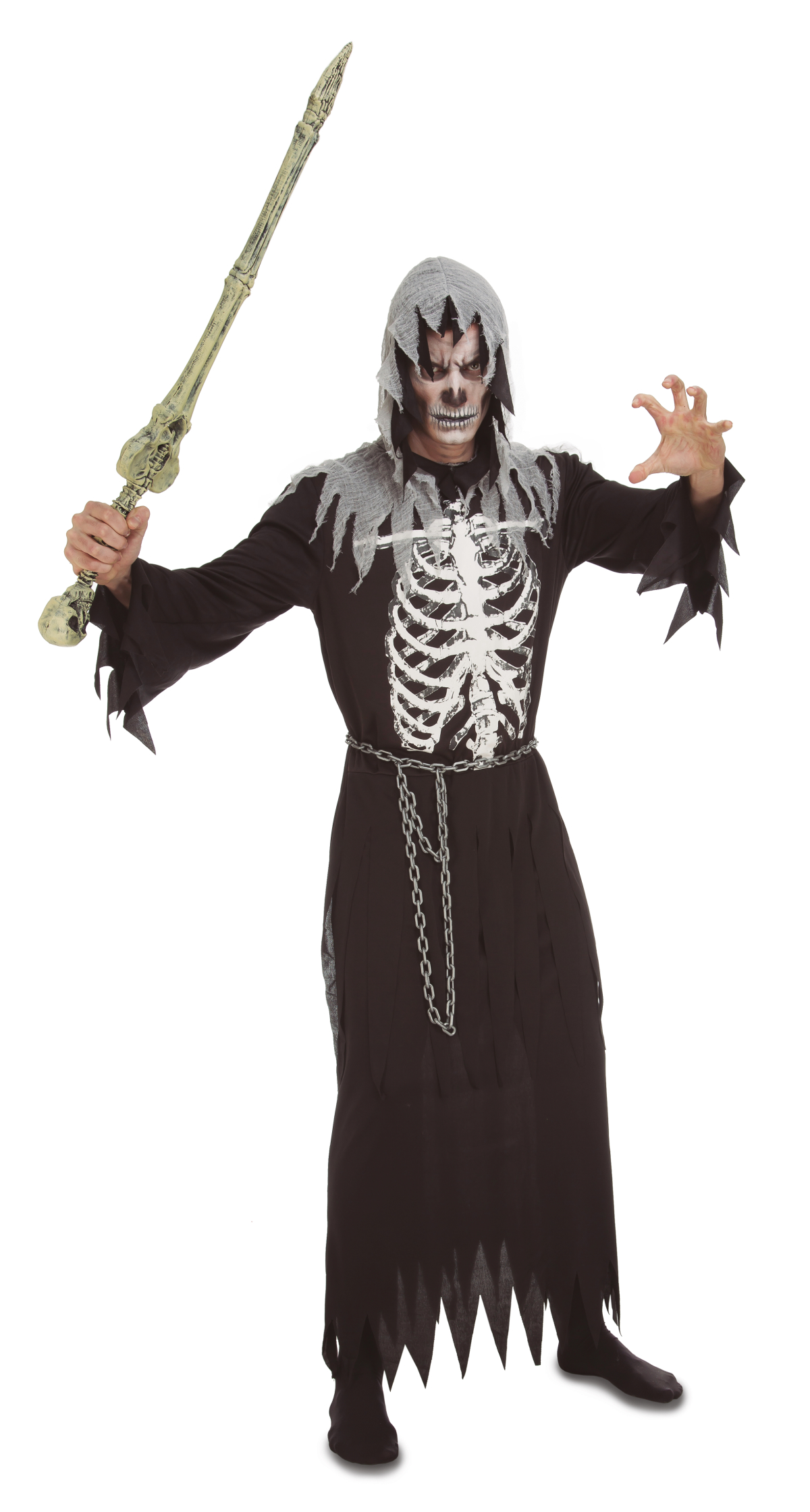 Skeleton Executor Costume - Adult Size Extra Small