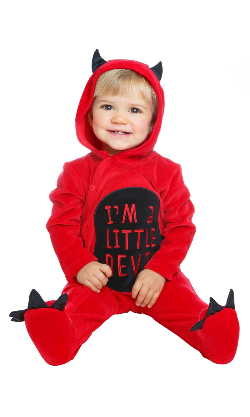 Baby Devil Costume - Age 0 to 6 Months