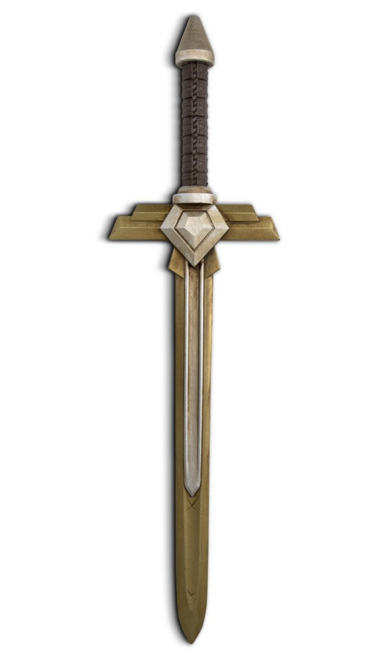 Wooden Medieval Protection Sword - 61cm