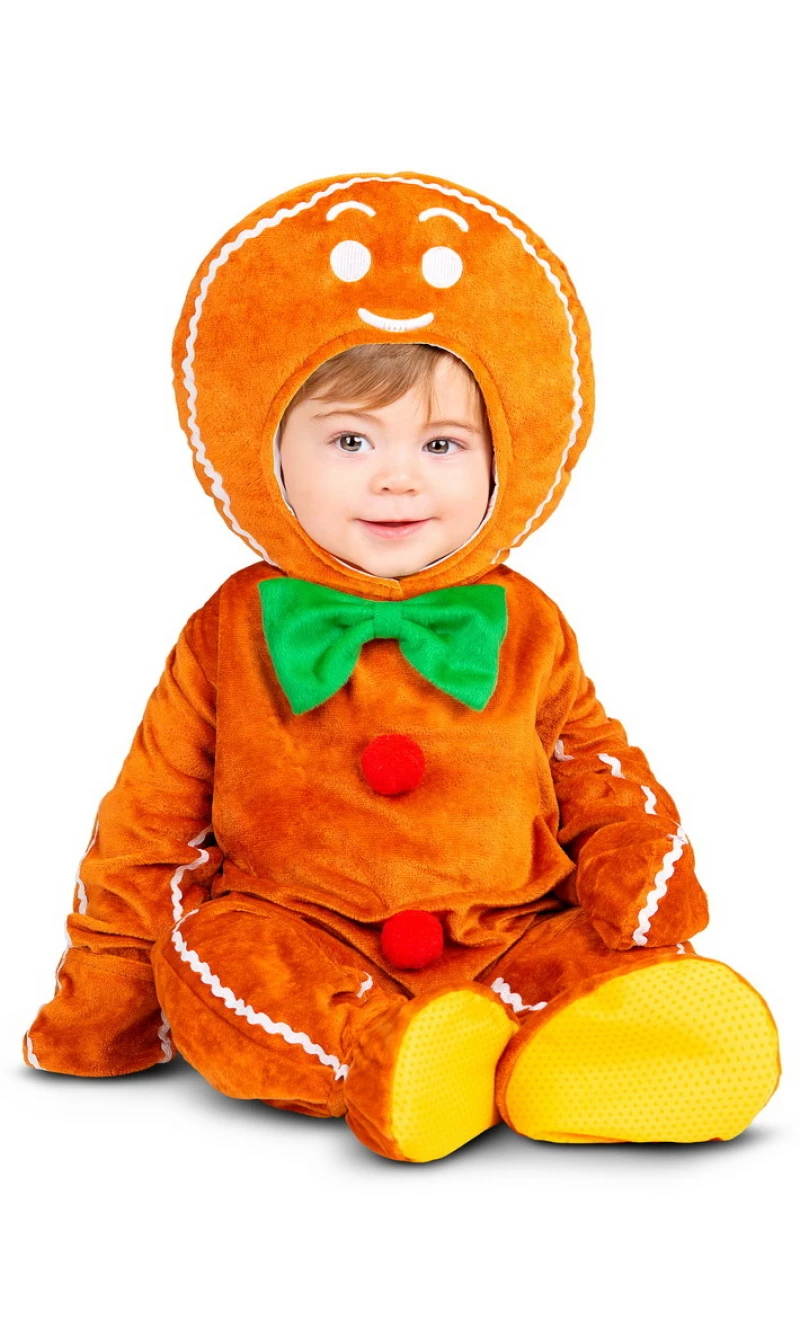 Cute Little Gingerbread Man Costume - Age 12 to 24 Months