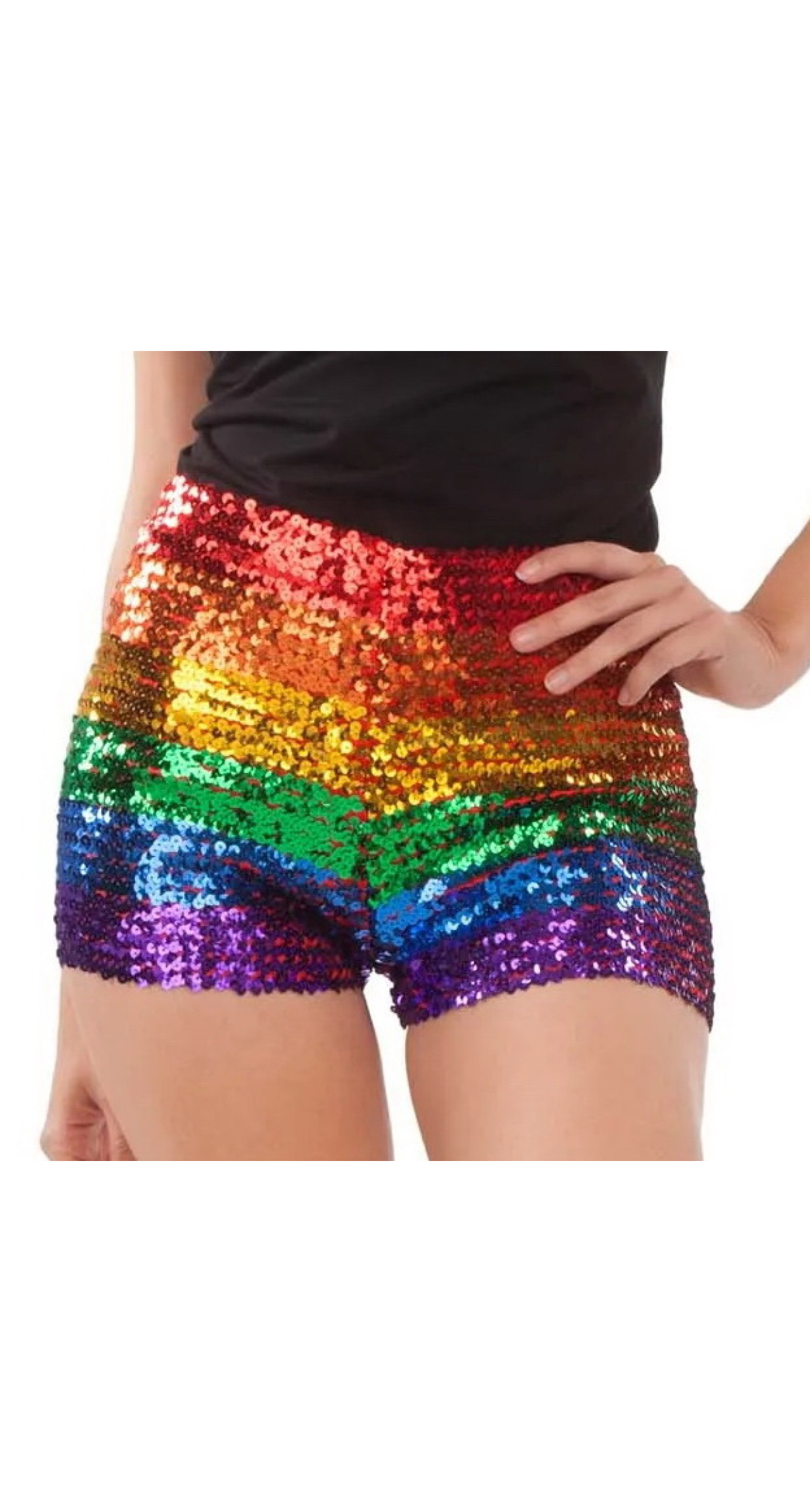 Rainbow Shorts - Adult Size Medium