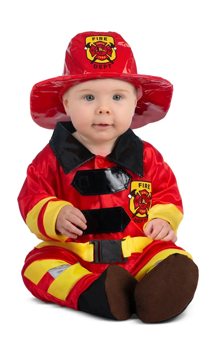 Baby Fireman Costume - Age 7 to 12 Months