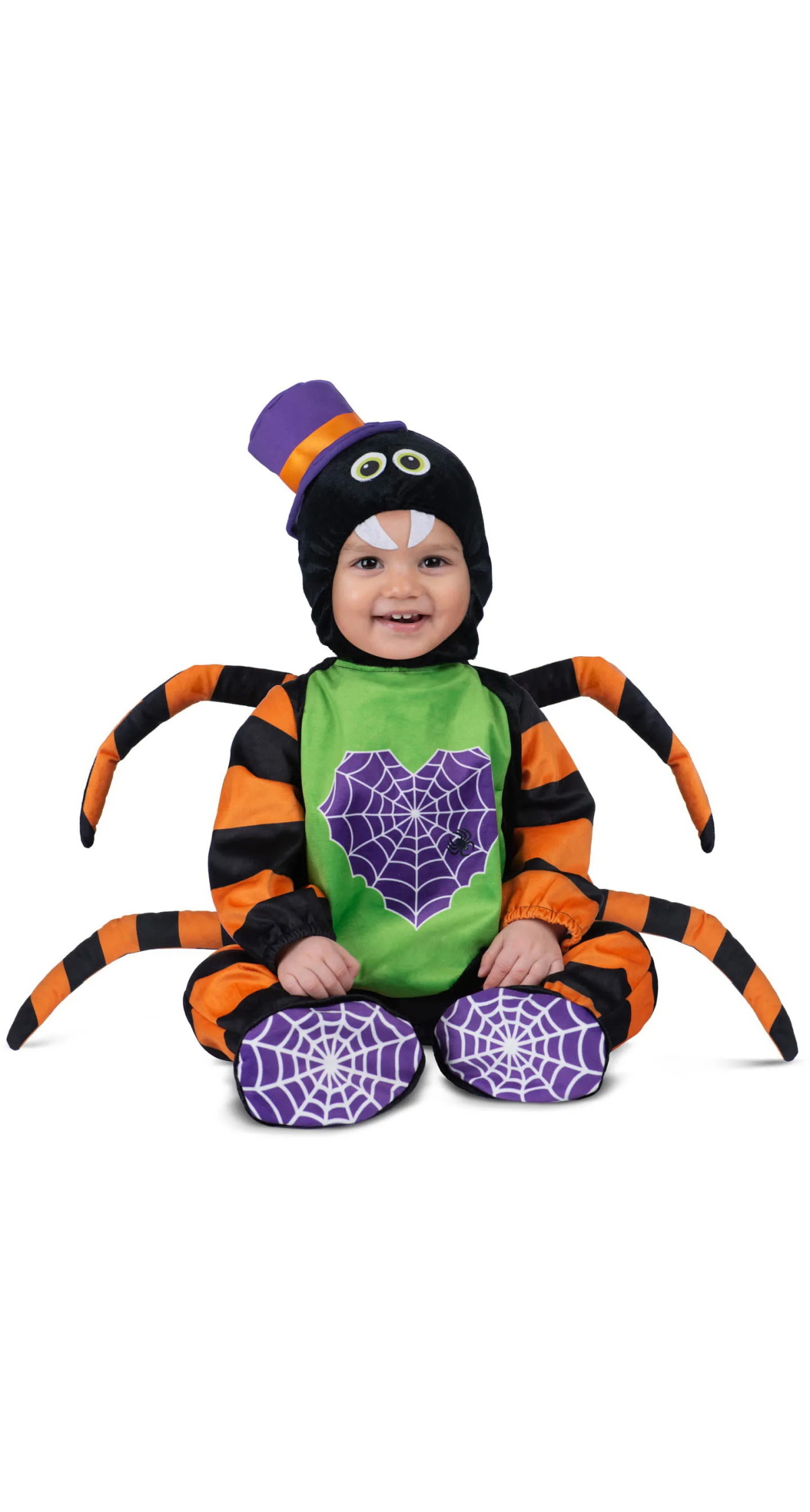 Cute Little Colorful Spider Costume - Age 12 to 24 Months