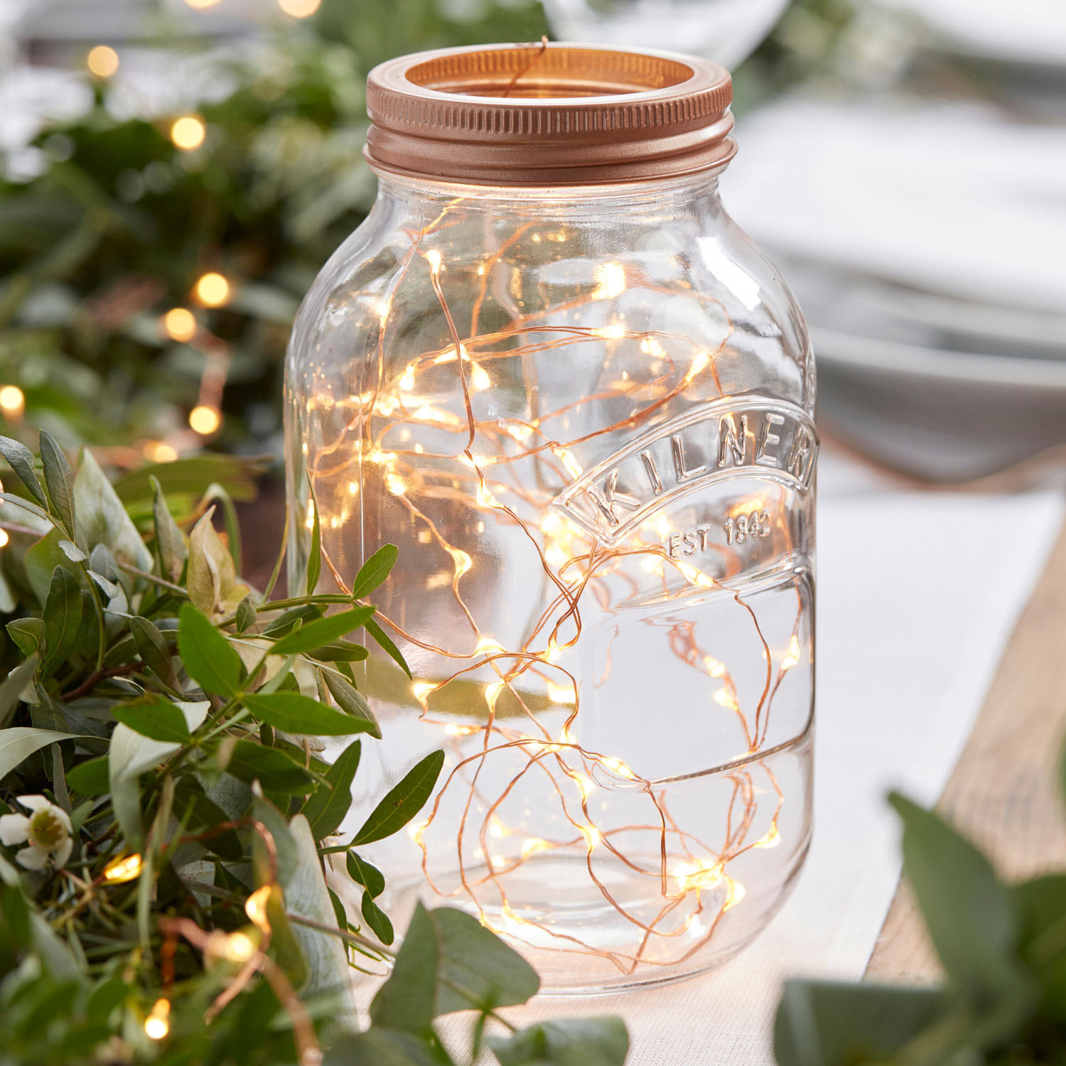 Rose Gold LED String Lights - 3m
