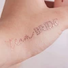 Rose Gold Team Bride Hen Party Tattoos - 16pk
