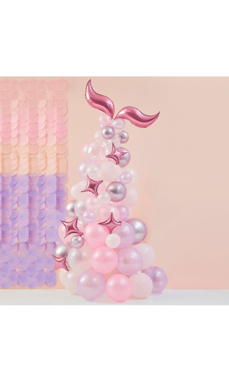 Mermaid Tail Balloon Arch Kit - 80pk