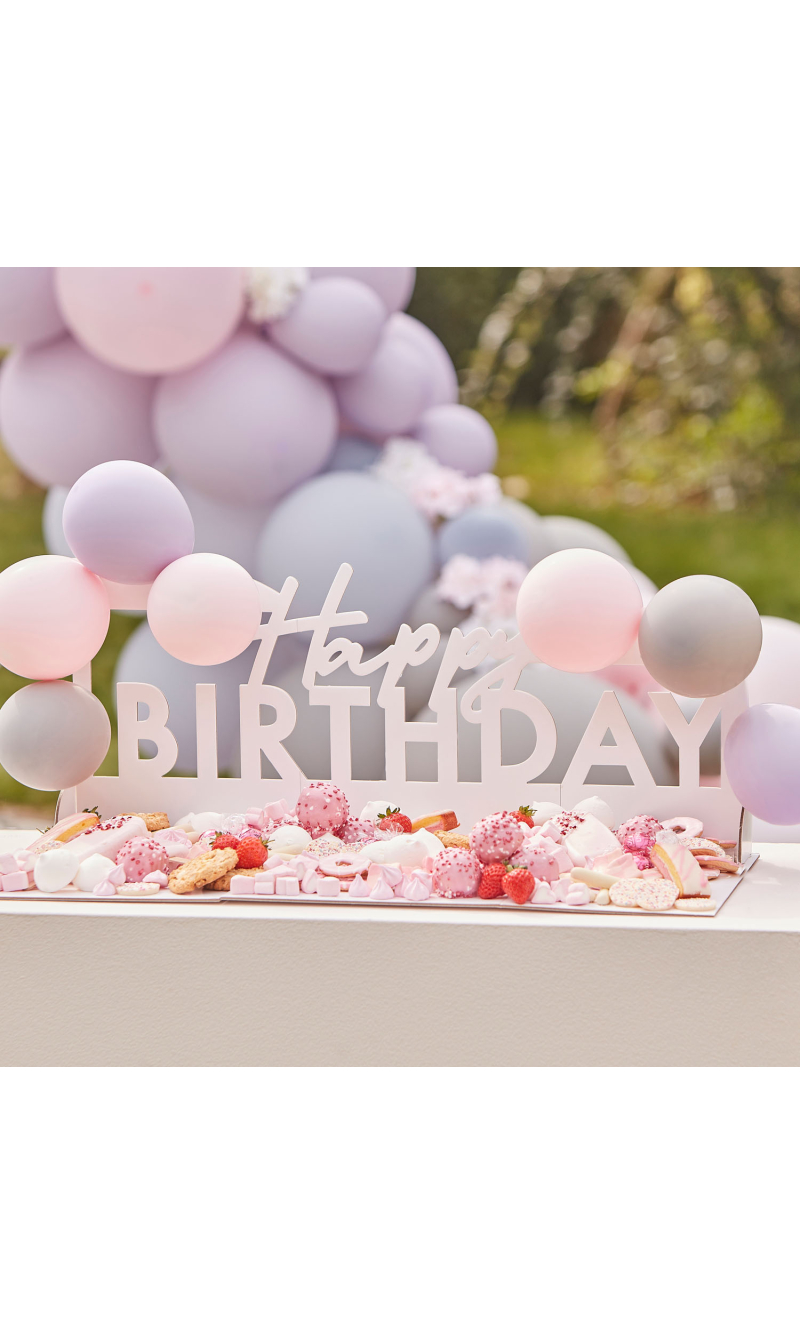 Happy Birthday Grazing Board - 56cm x 63cm
