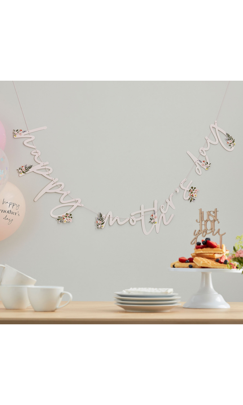 Floral Happy Mother's Day Bunting - 2m