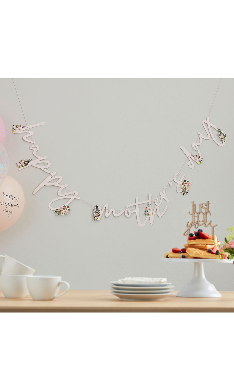 Floral Happy Mother's Day Bunting - 2m
