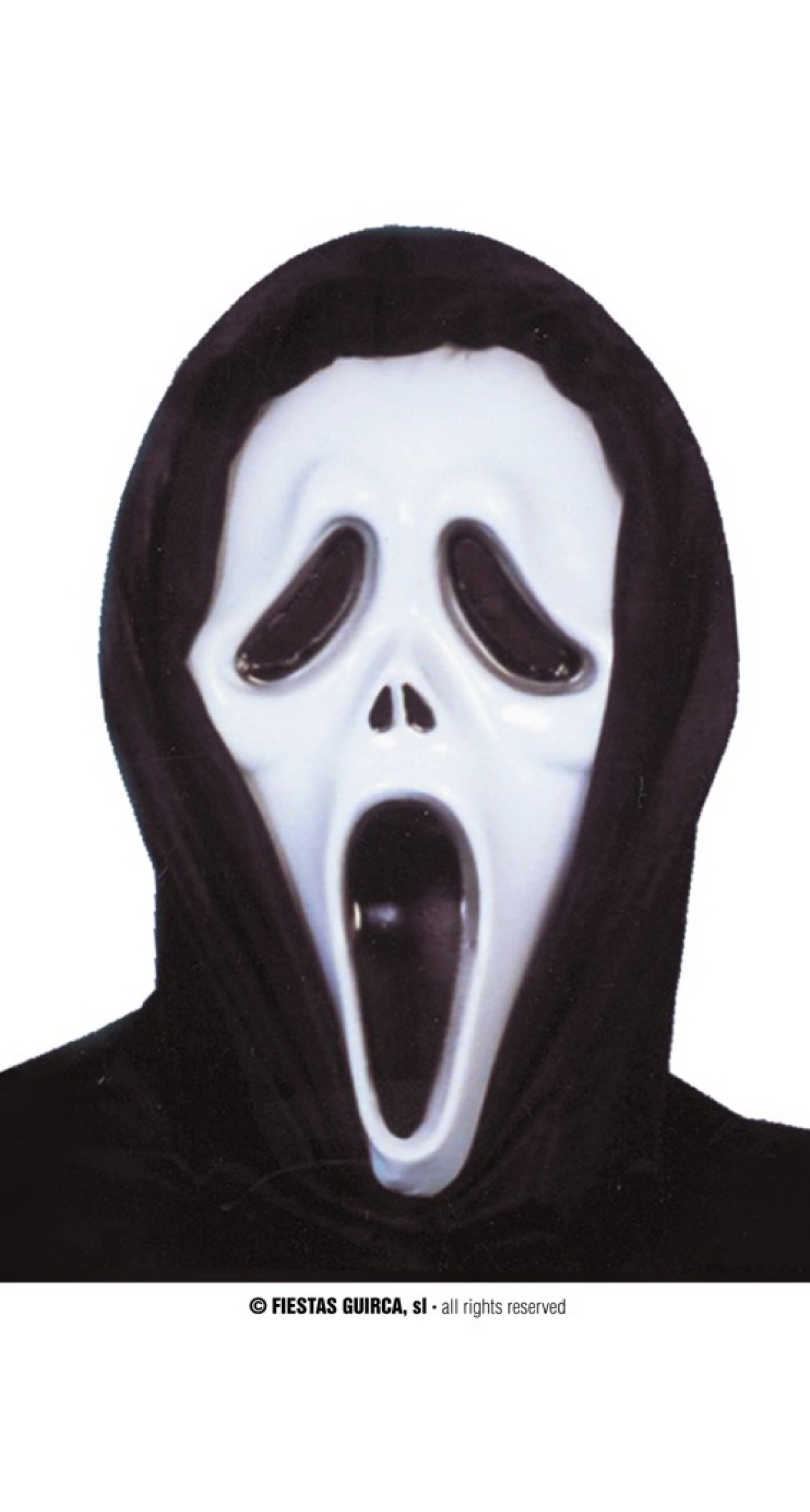 Scream Mask with Hood - Adult One Size