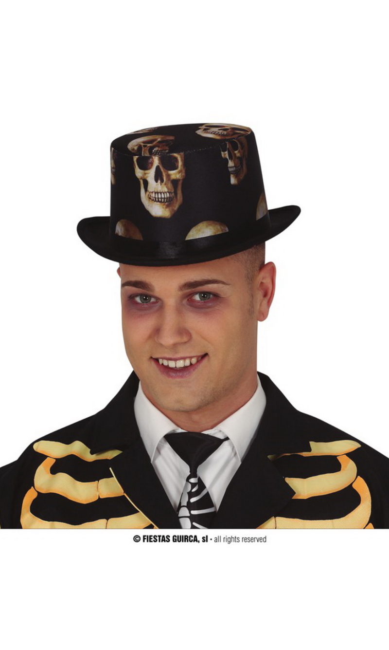 Halloween Skulls Hat - Adult One Size