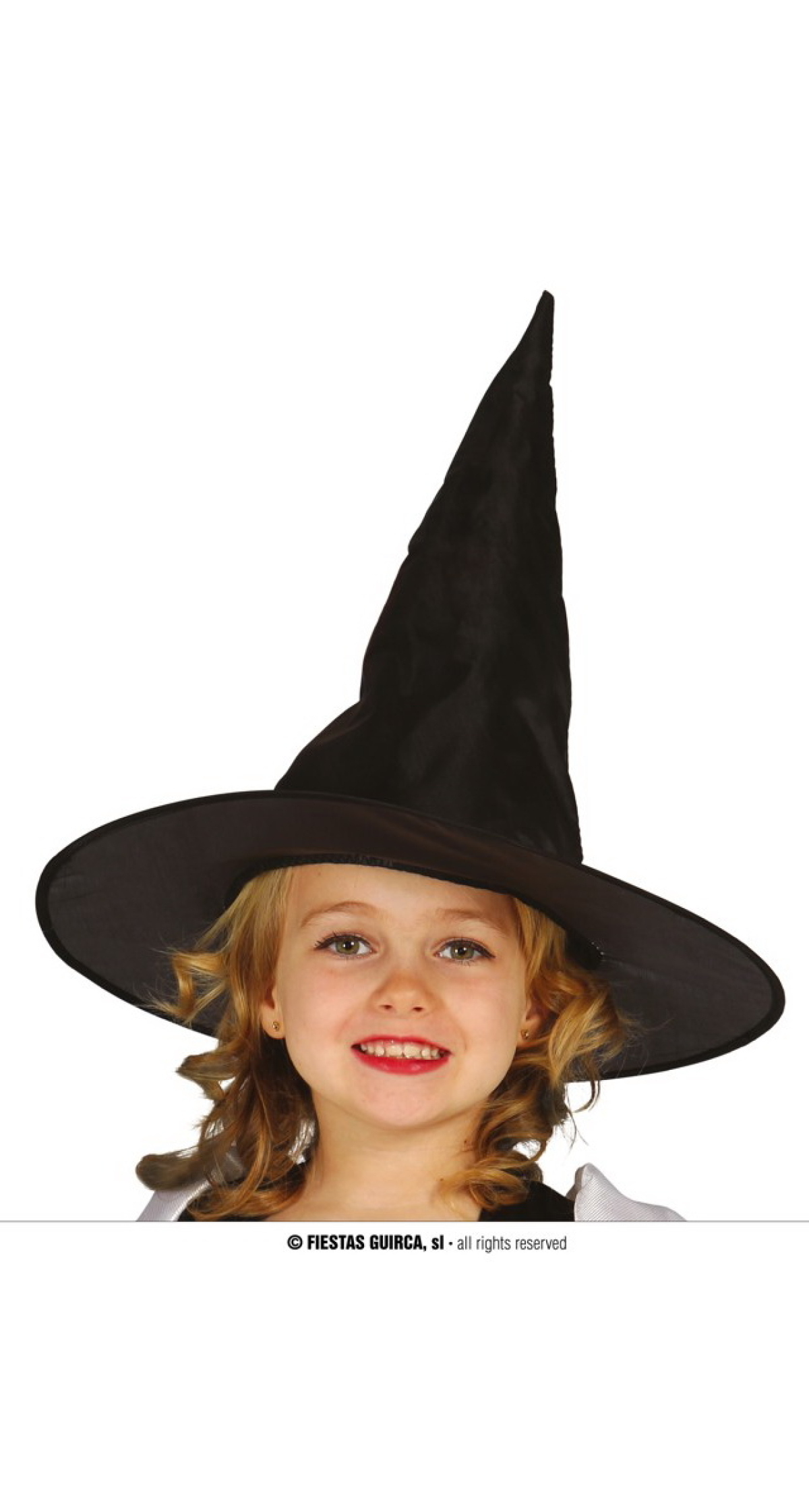 Witch Kids Black Hat - 39cm
