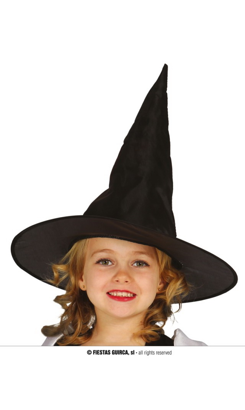 Witch Kids Black Hat - 39cm