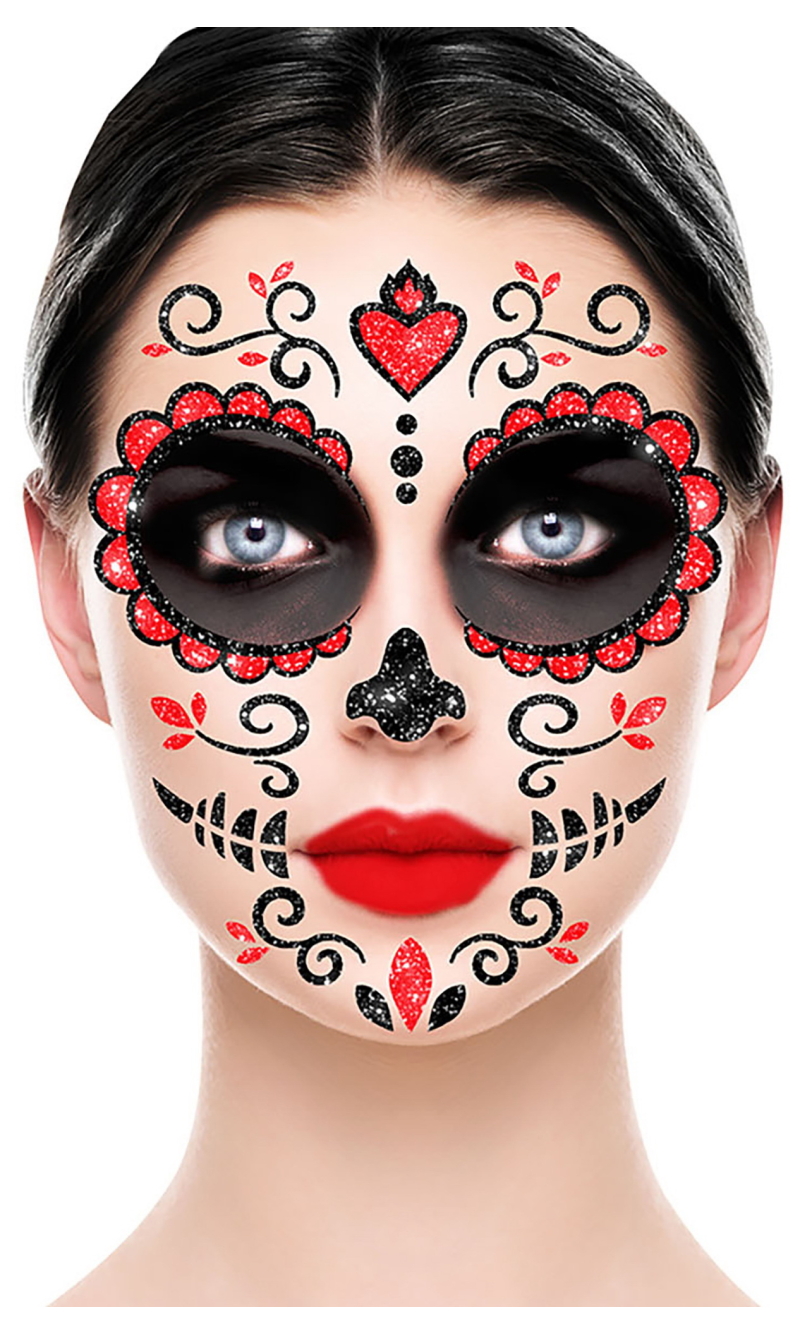 Catrina Glitter Face - 20x20cm 