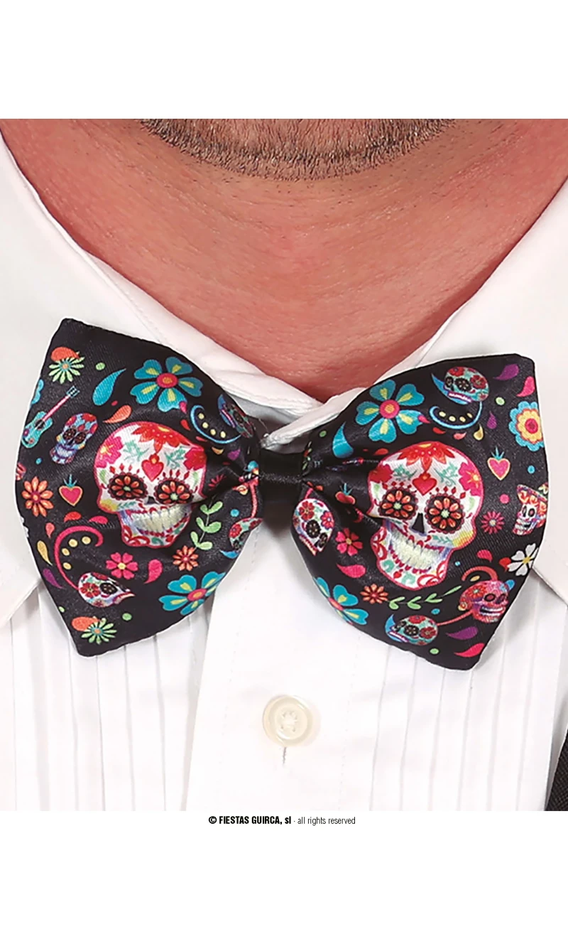 Halloween Catrina Bow Tie 