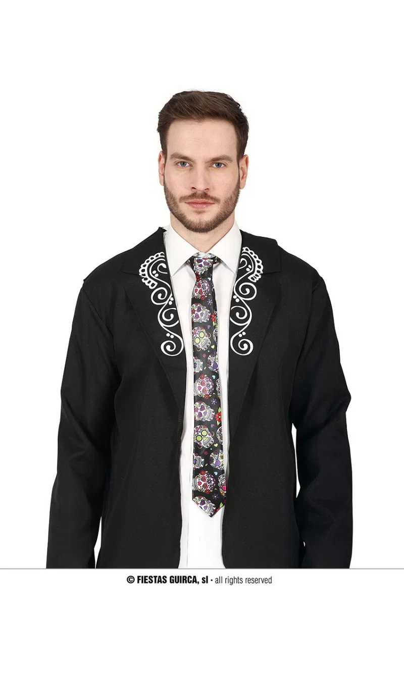 Mexican Skull Tie
