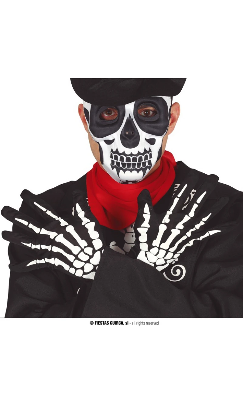 Pair of Skeleton Gloves