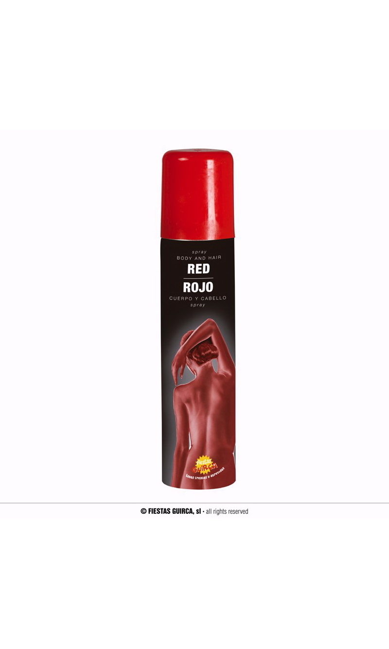 Hair, Face & Body Spray 100ml – Red