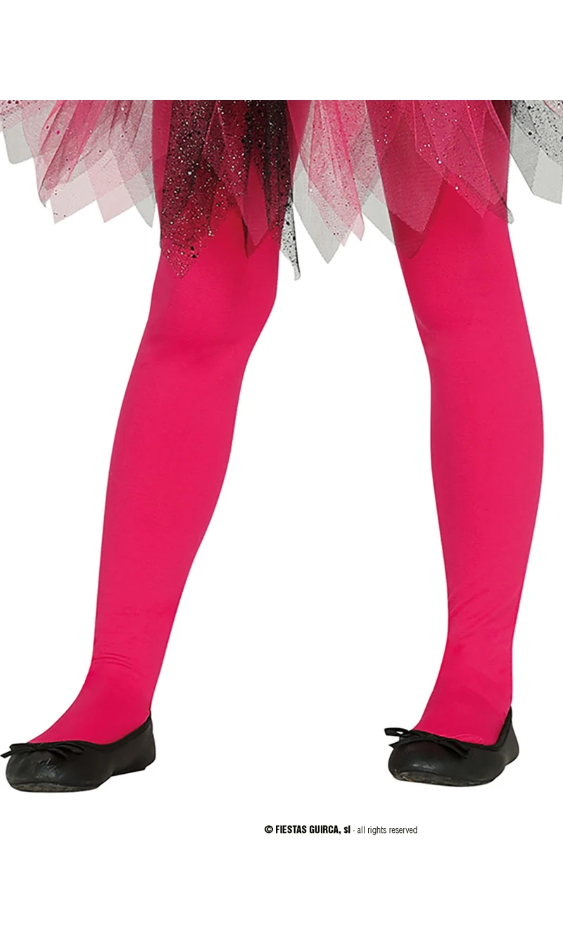 Child Pink Tights - Age 3 to 6 Years
