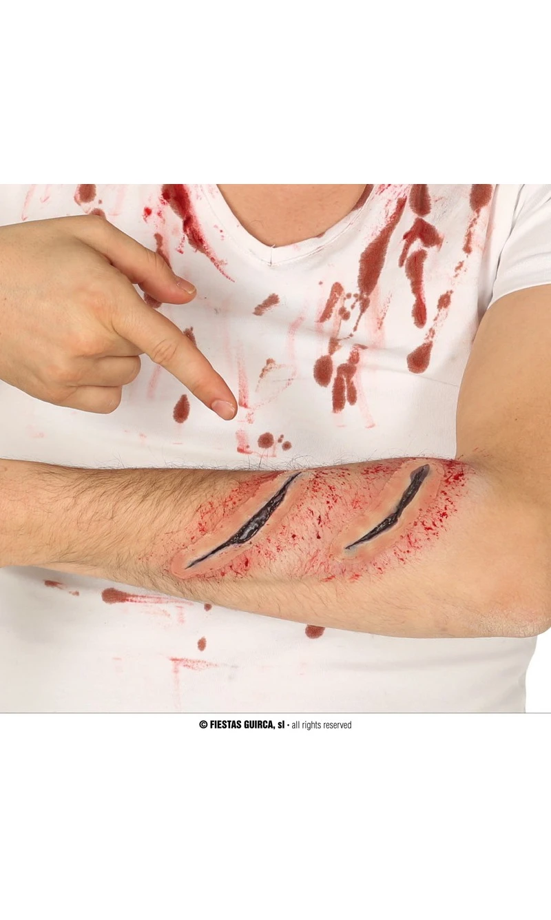 Halloween Latex Scars - 2pk