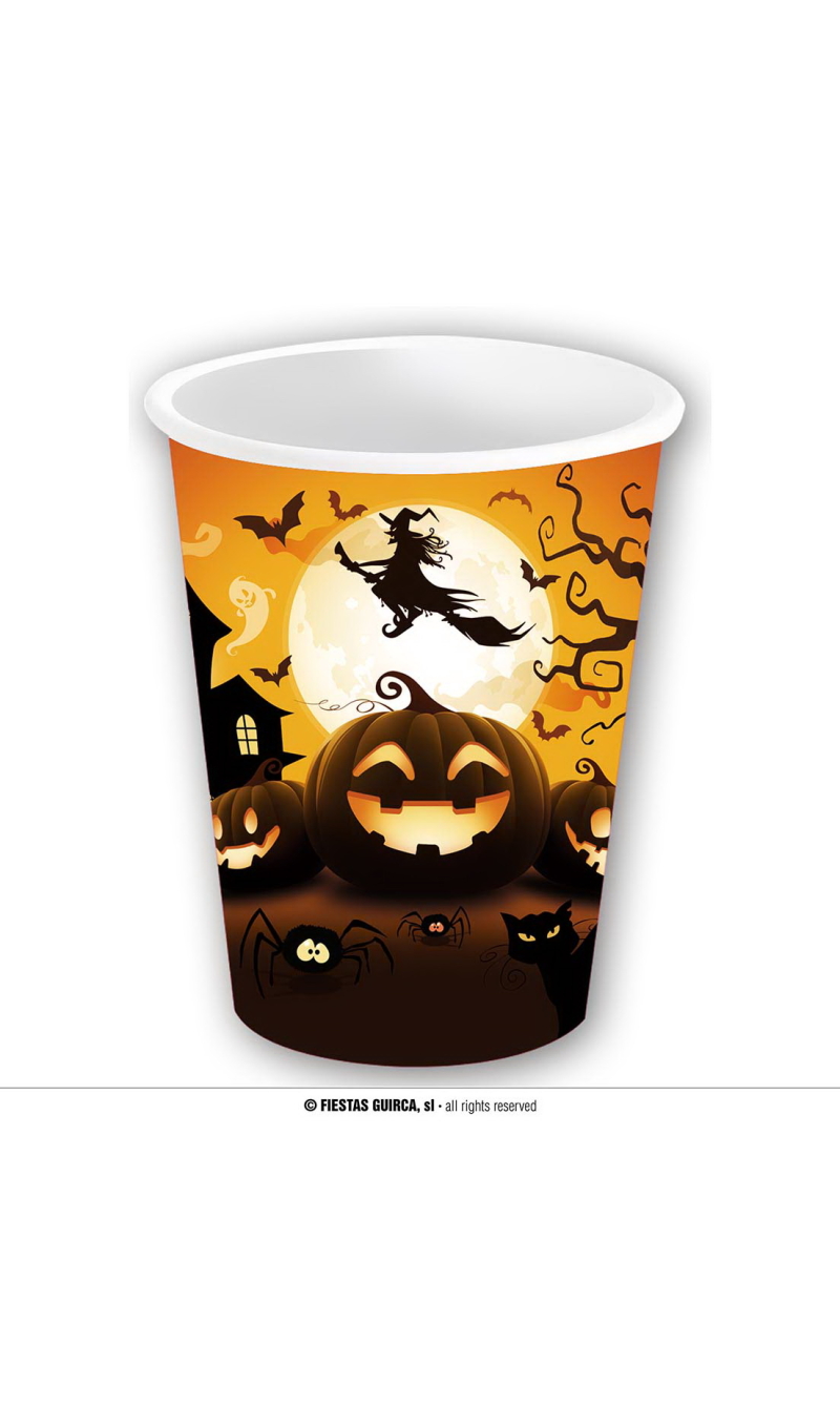 Pumpkin Cups 240ml - 6pk