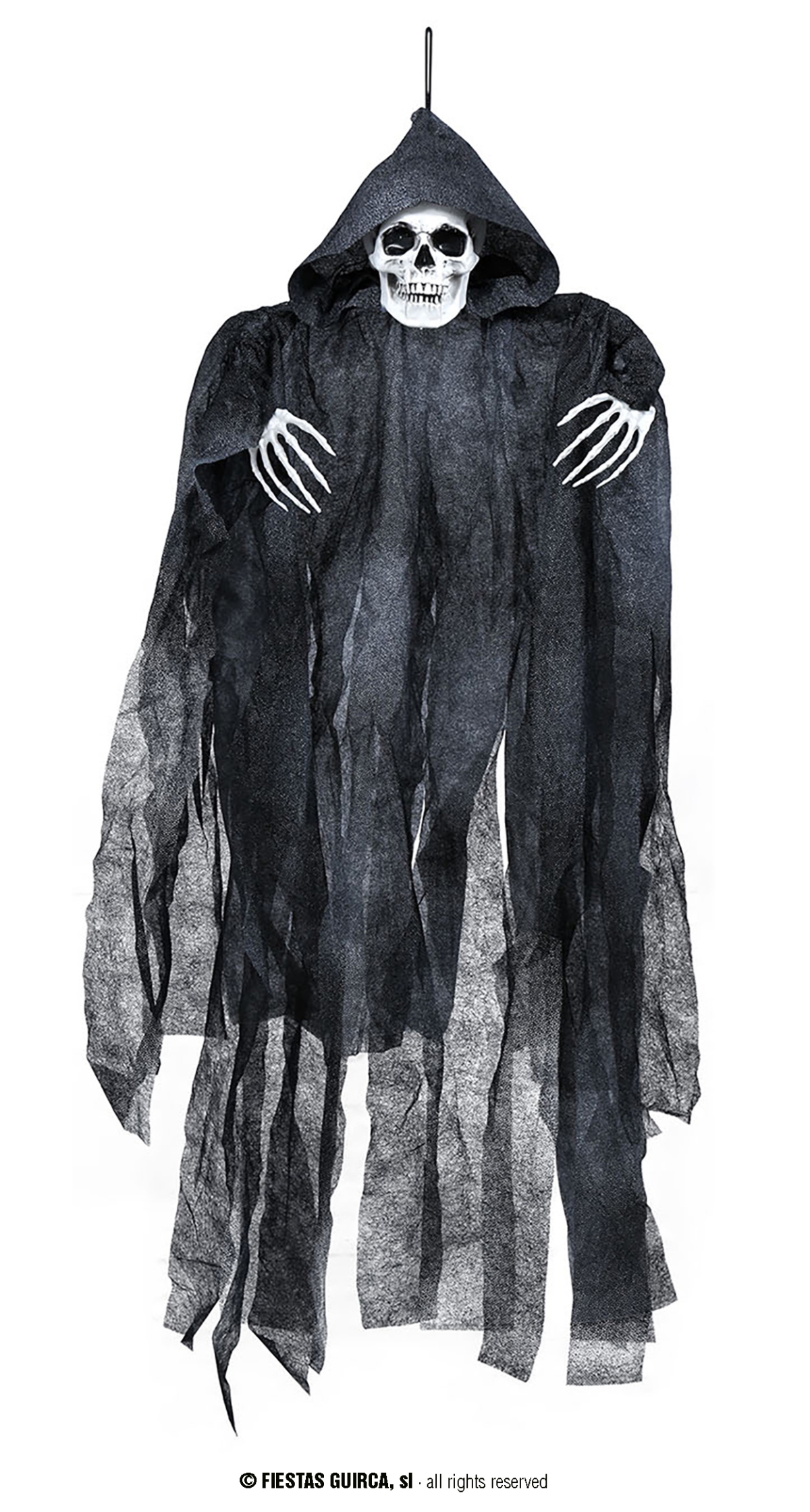 Hanging Death Skeleton 90cm