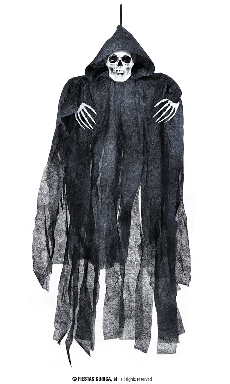 Hanging Death Skeleton 90cm
