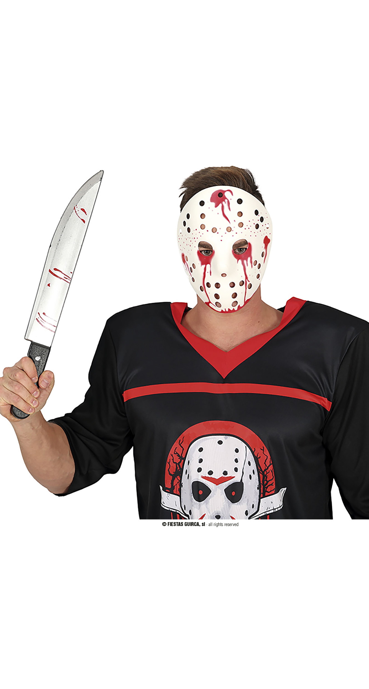 Jason Knife With Blood - 45cm