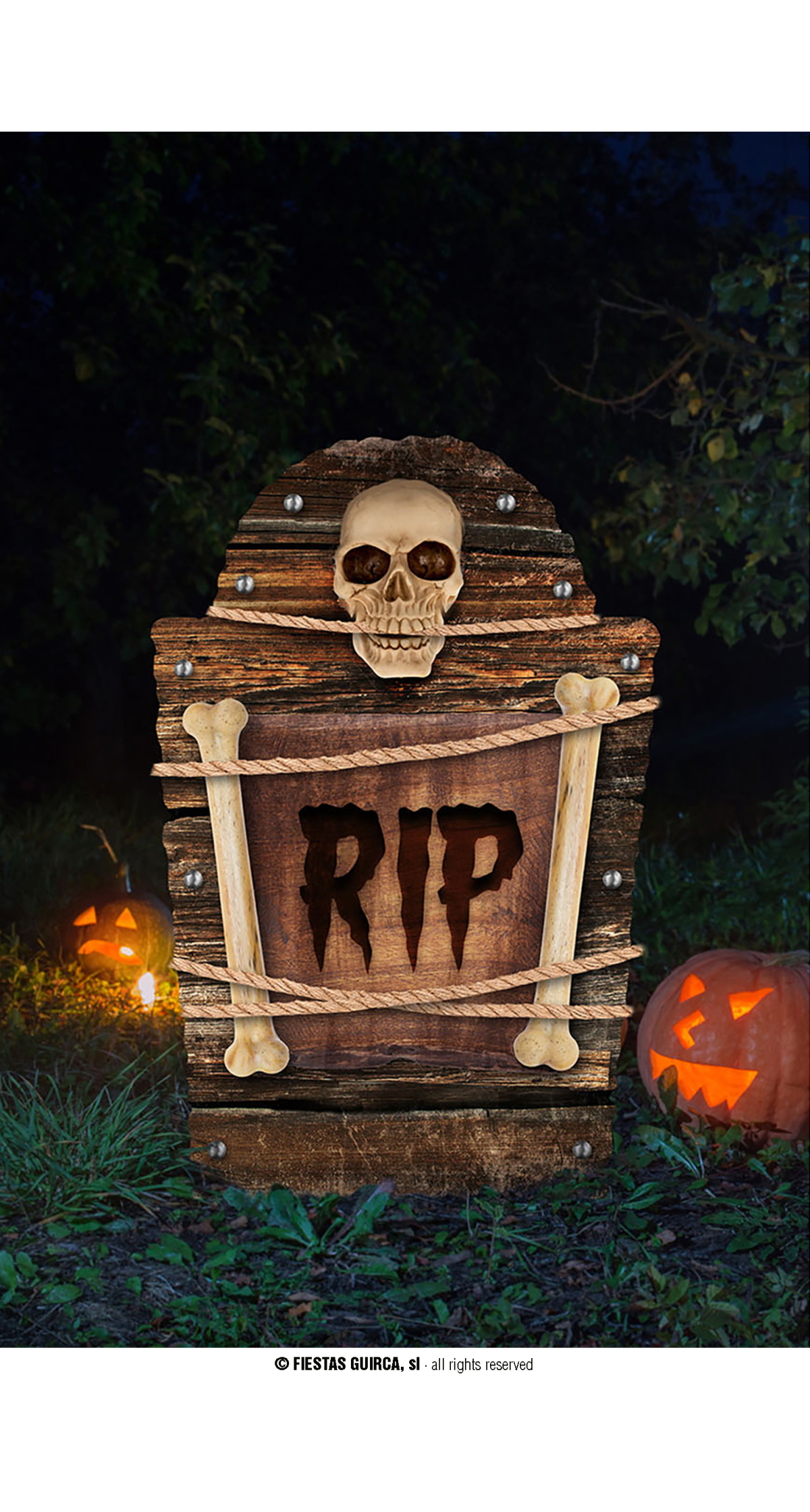 Halloween Tombstone Rip - 56cm -
