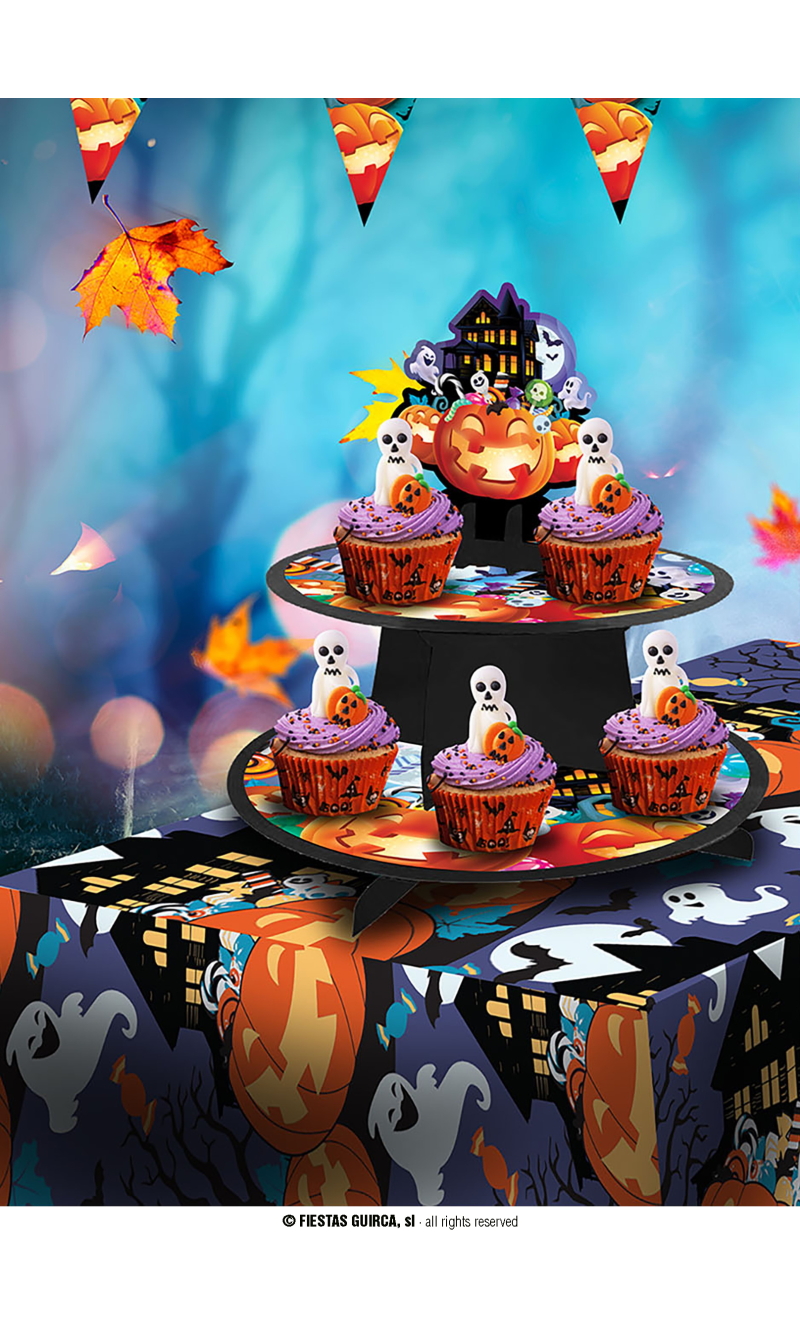 Halloween Cupcake Stand (3 Tier) - 36x28cm