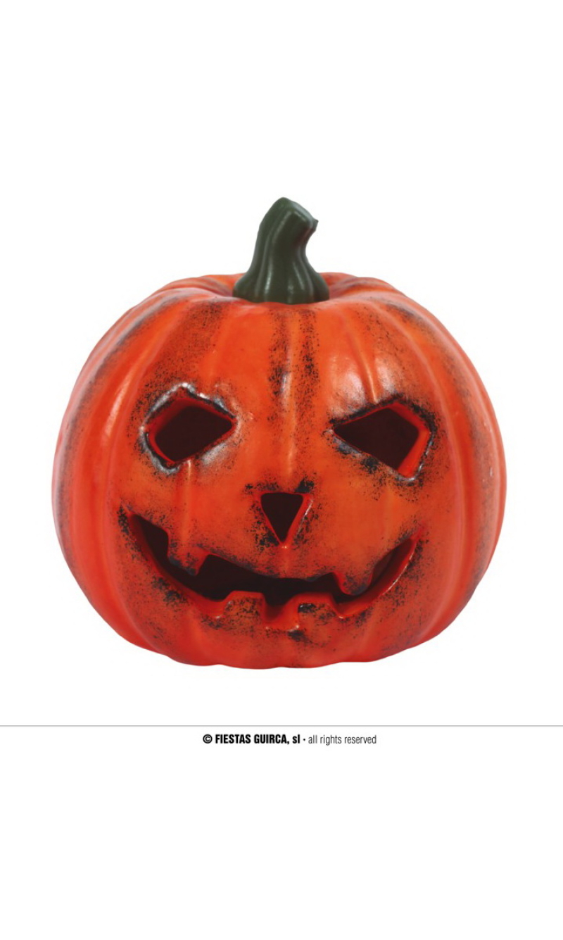 Pumpkin With Light - 16cm