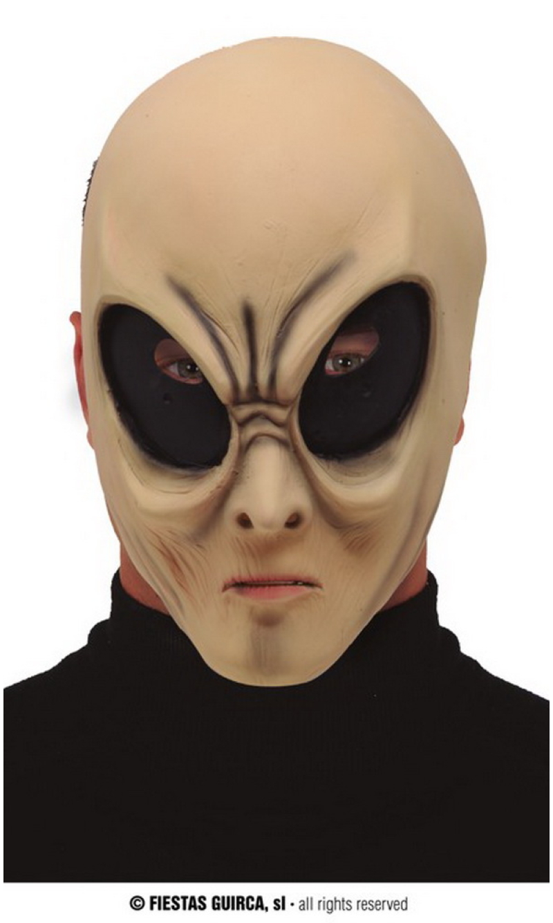 Alien Latex Mask - Adult One Size