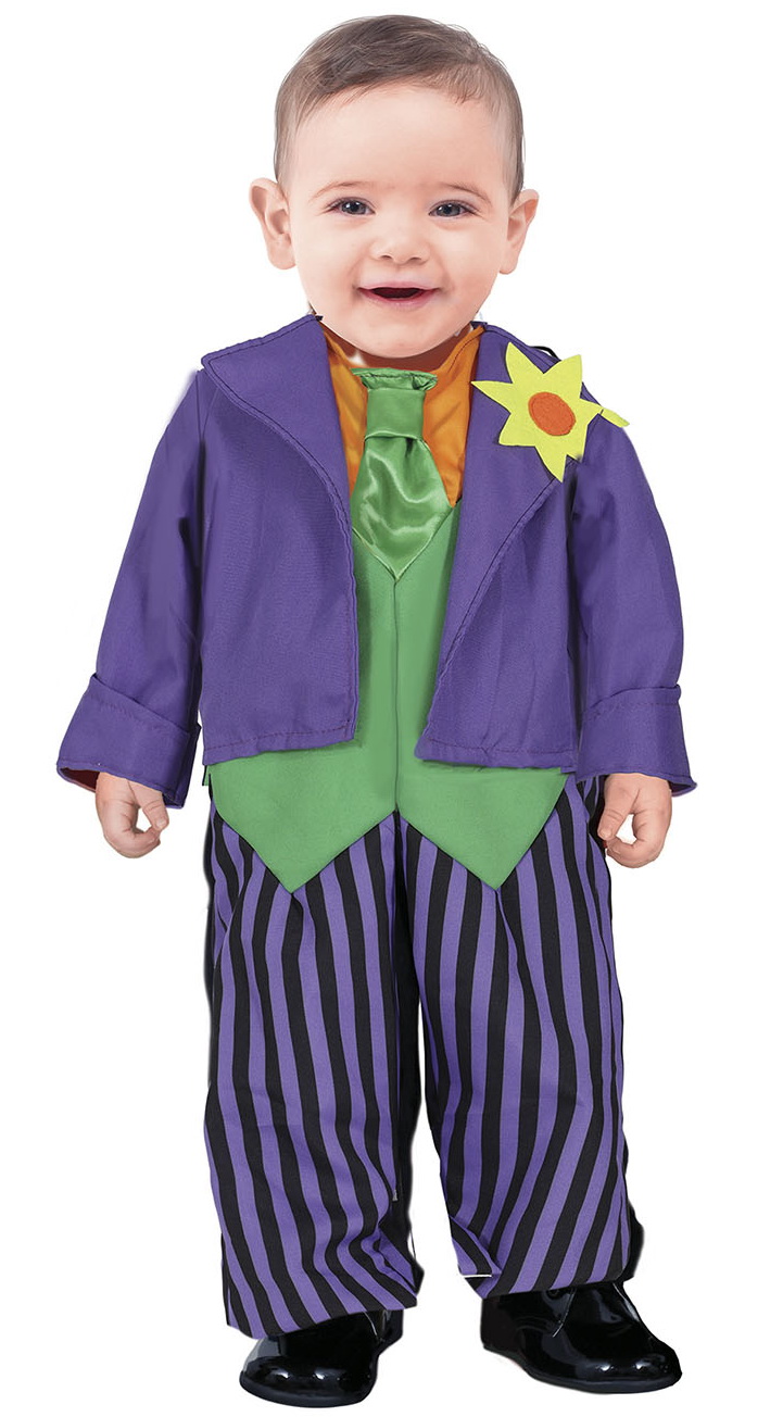 Crazy Little Joker Costume - Age 12 to 18 Months