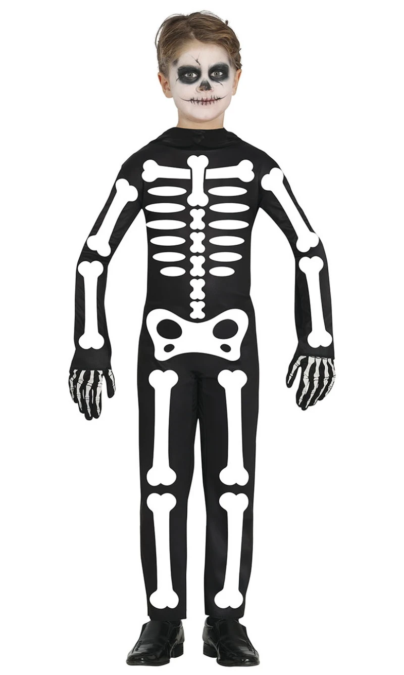 Clumsy Skeleton Costume - Age 10 to 12 Years