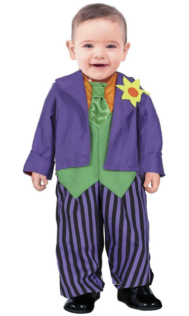 Crazy Little Joker Costume - Age 2 to 3 Years