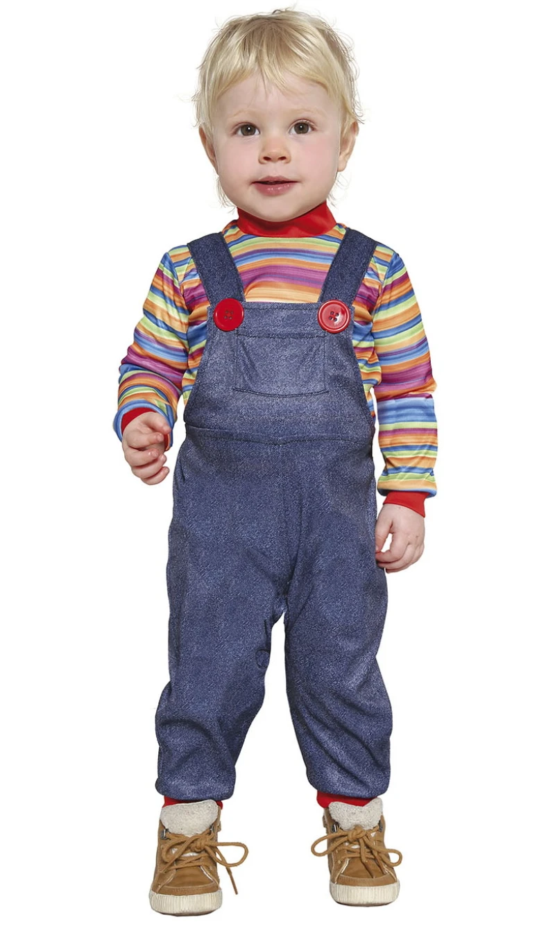 Chucky Naughty Doll Costume - Age 2 to 3 Years