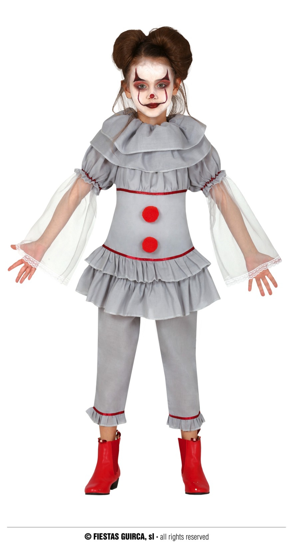 IT Crazy Clown Girl - Age 10 to 12 Years