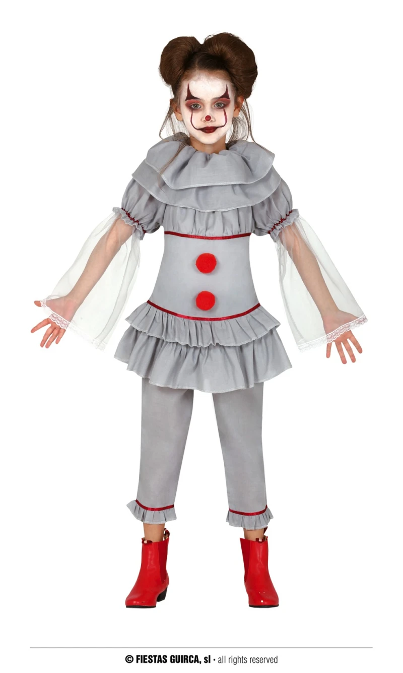IT Crazy Clown Girl - Age 10 to 12 Years