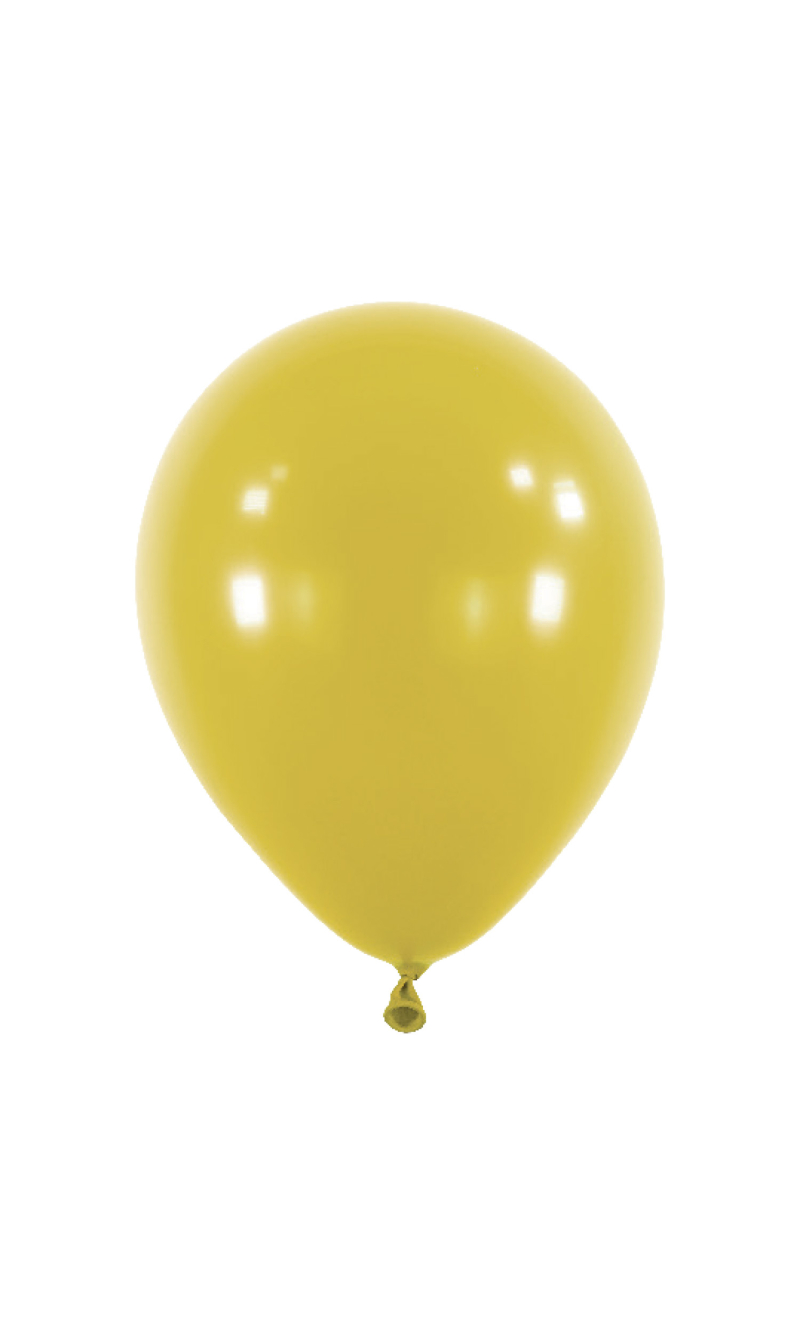 Everts Latex Balloon Mustard Fashion – (11″/28cm) 
