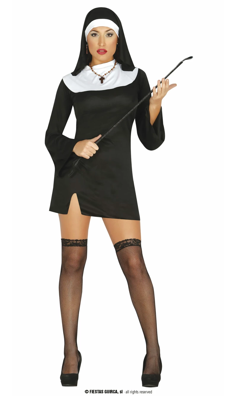 Super Sexy Nun - Adult Size Small (36-38)