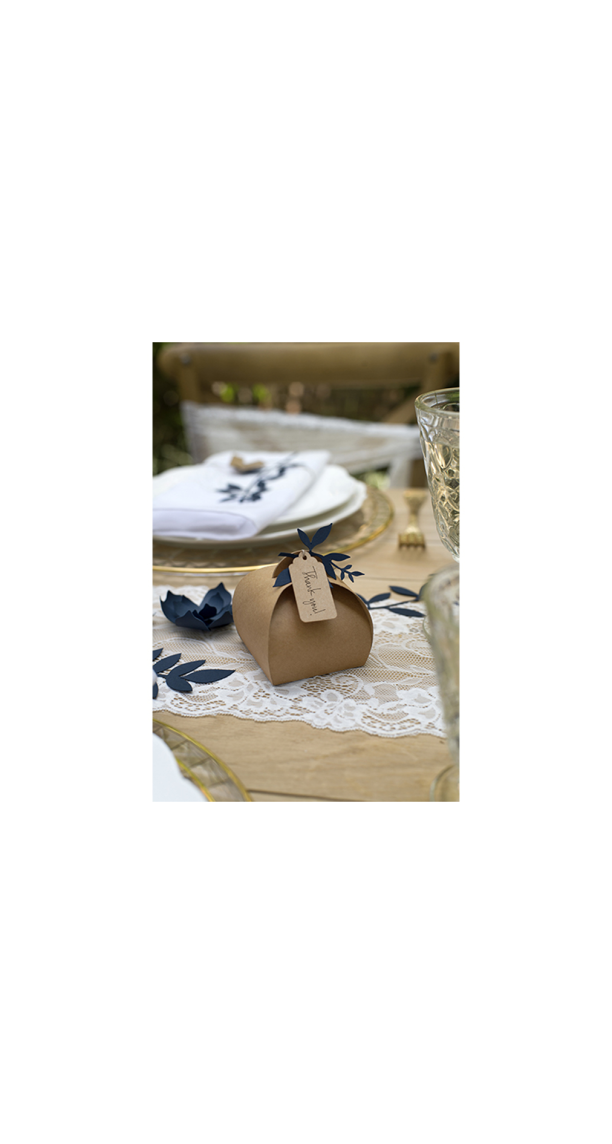 Boxes With Tags 6x6x5.5cm (1pkt / 10pc)