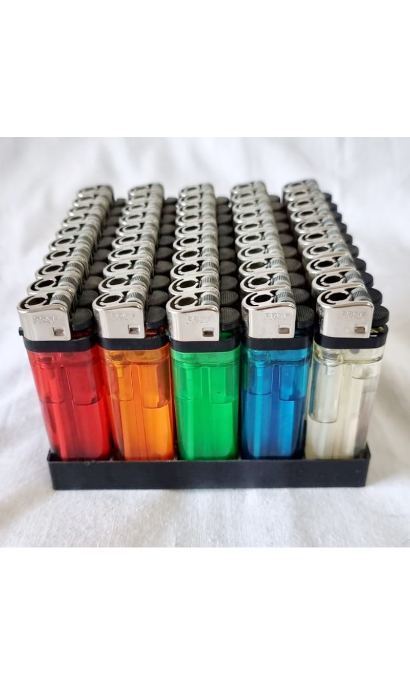 Disposable Lighter (Assorted Colors) - 8x2cm